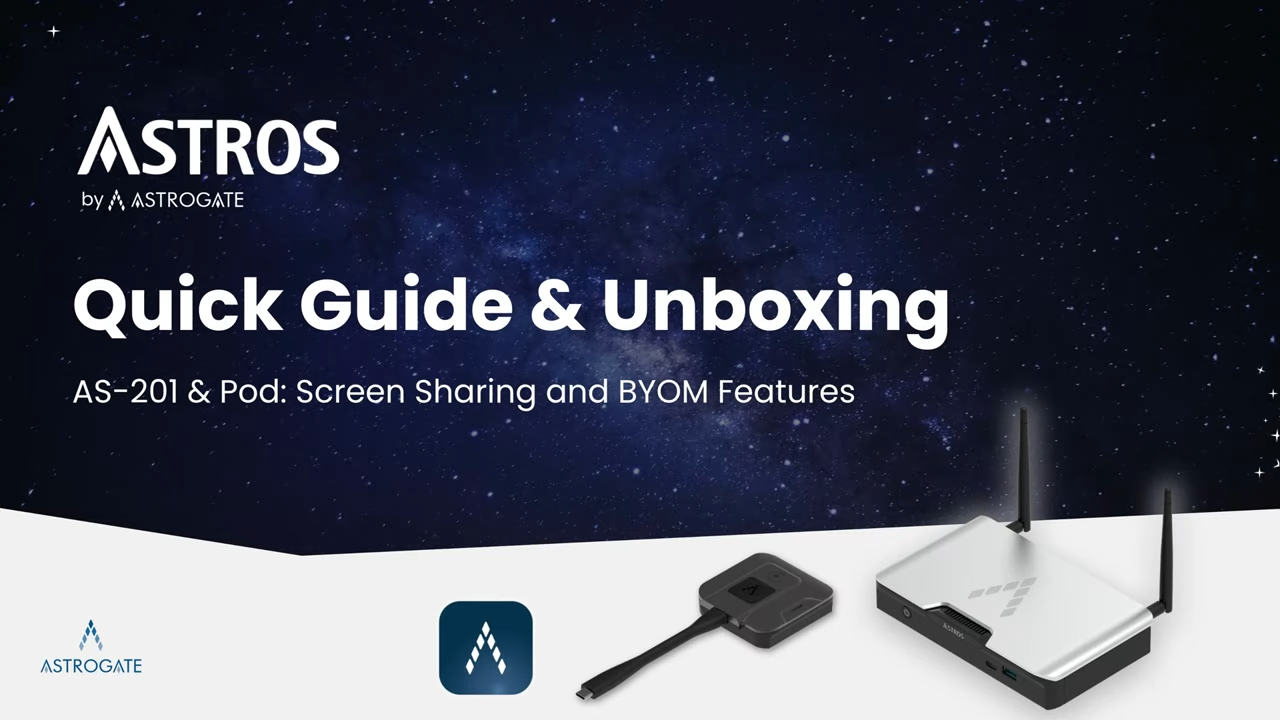 ASTROS AS-201 Unboxing & Quick Guide _ Setup in Minutes 0-1 screenshot